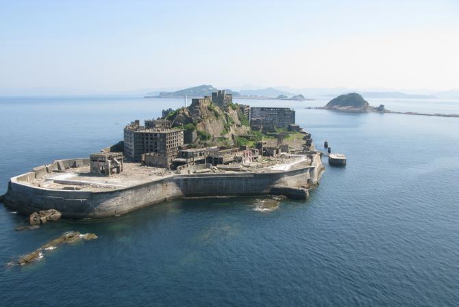 端島炭坑(はしまたんこう)の画像