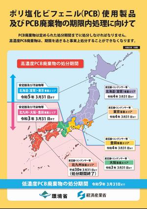 高濃度PCB廃棄物の処分期間 （表紙）の画像