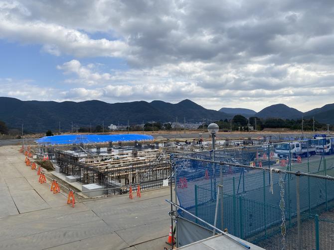 基礎工事の画像