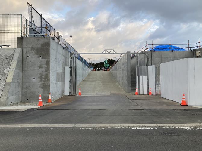 進入路工事の画像