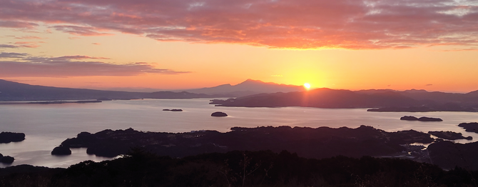 琴海赤水公園朝日