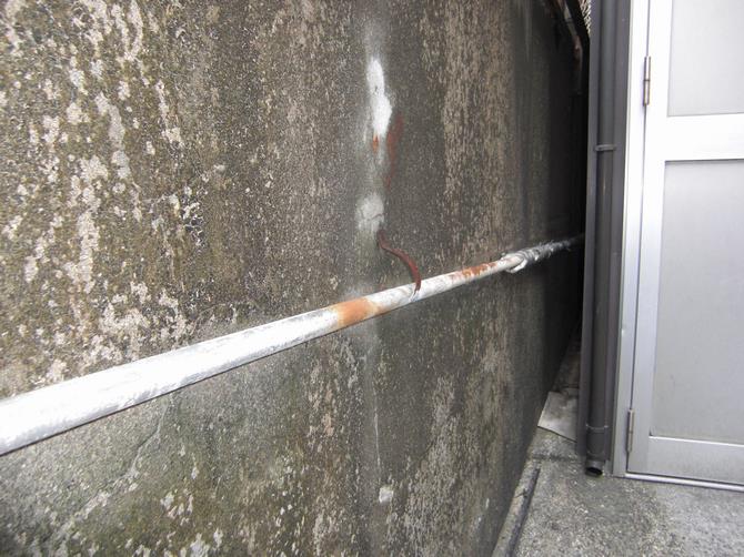 壁設置給水管の画像1