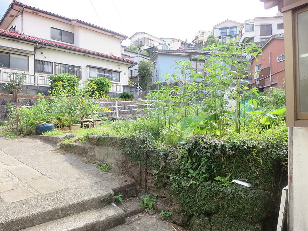 【売買】家庭菜園可能な斜面地の宅地の画像3